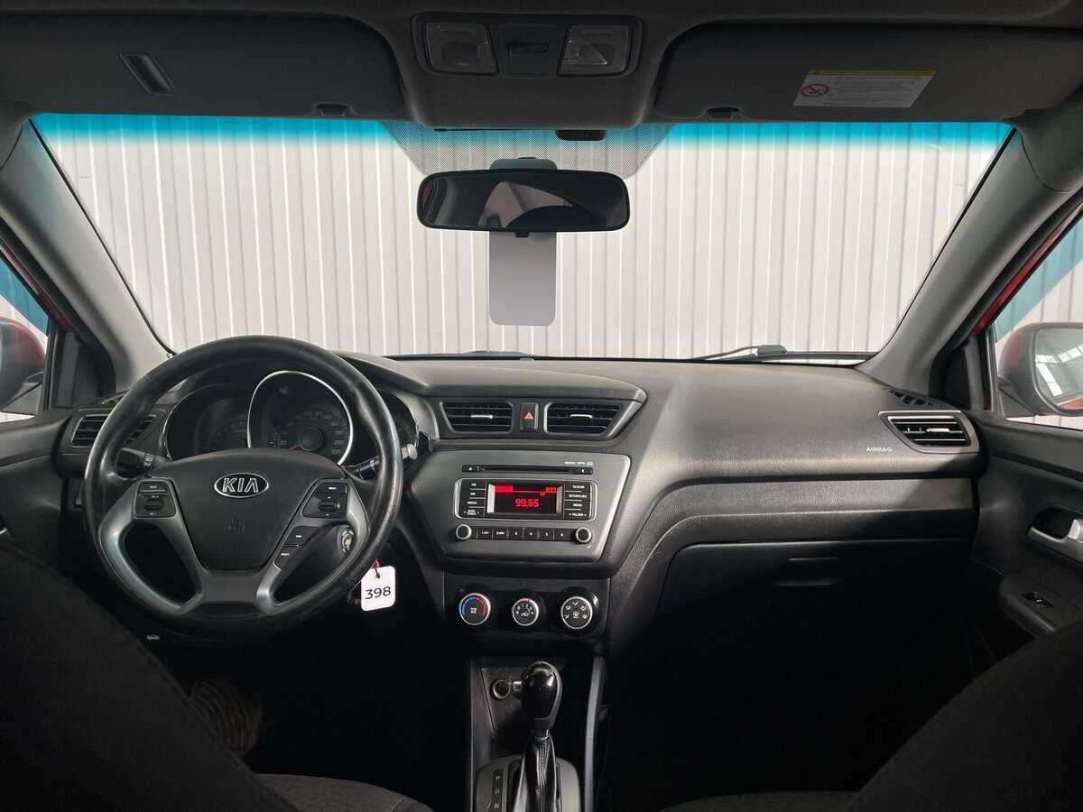 Kia Rio, 2015 Фото №9