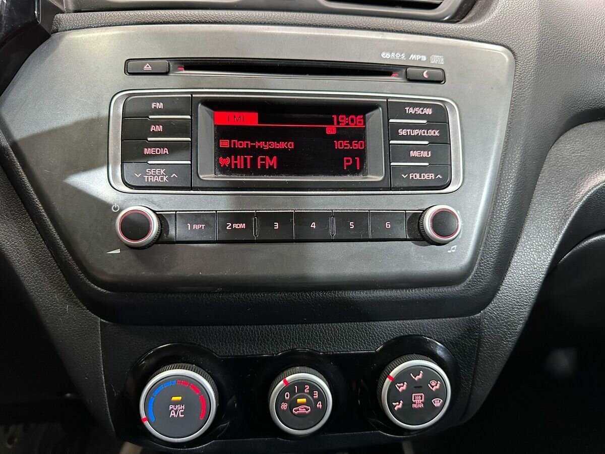 Kia Rio, 2017 Фото №13