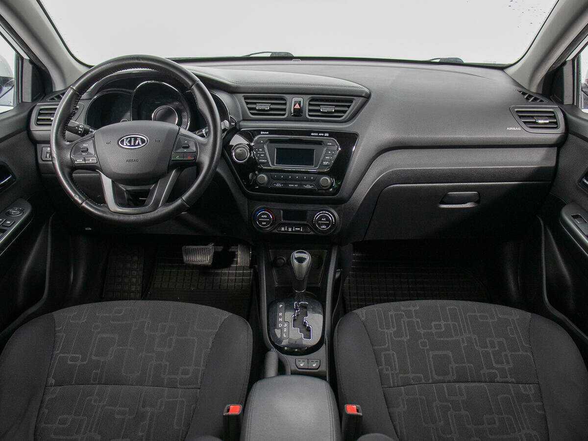 Kia Rio 4-speed, 2012 Фото №13